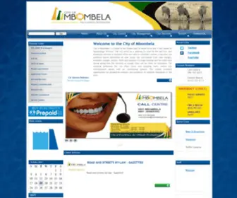 Mbombela.gov.za(Mbombela Local Municipality) Screenshot
