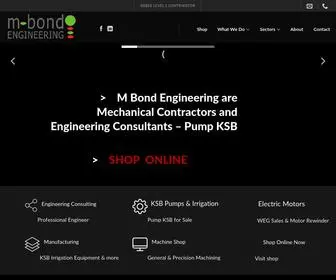 Mbond.co.za(M Bond Engineering) Screenshot