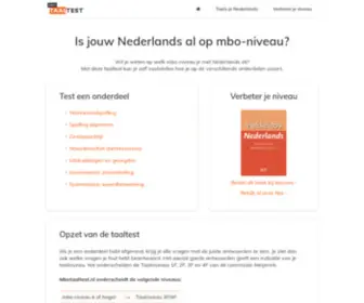 Mbotaaltest.nl(mbotaaltest) Screenshot