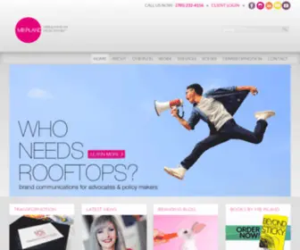 Mbpiland.com(MB Piland Advertising + Marketing) Screenshot