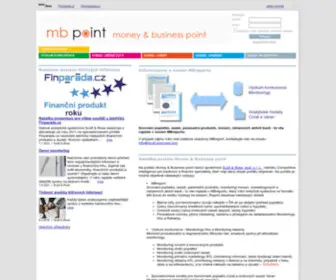 Mbpoint.cz(Money & business point) Screenshot
