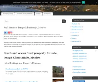 MBprealestate.com(Real Estate in Ixtapa Zihuatanejo) Screenshot