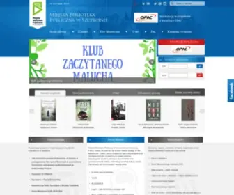 MBP.szczecin.pl(Miejska Biblioteka Publiczna w Szczecinie) Screenshot