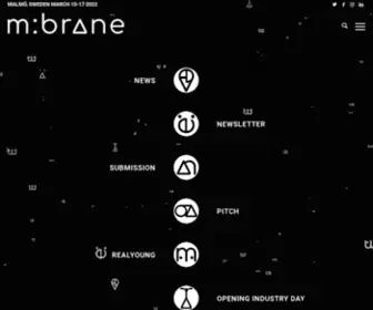 Mbrane.se(Start) Screenshot