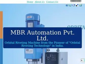 Mbrautomation.com(MBR Automation Pvt) Screenshot