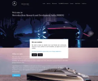 MBrdi.co.in(Mercedes-Benz Research & Development India) Screenshot