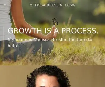 Mbreslinlcsw.com(Melissa Breslin) Screenshot