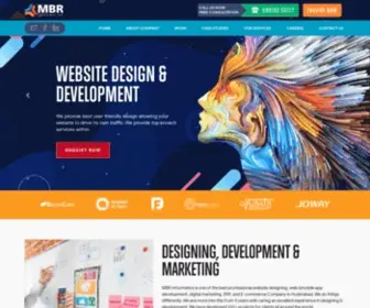 Mbrinformatics.com(MBR Informatics) Screenshot