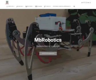 Mbrobotics.es(Mbrobotics) Screenshot