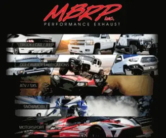 MBRP.com Screenshot