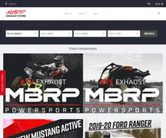 MBrpexhaustStore.com(MBRP Exhaust Store) Screenshot