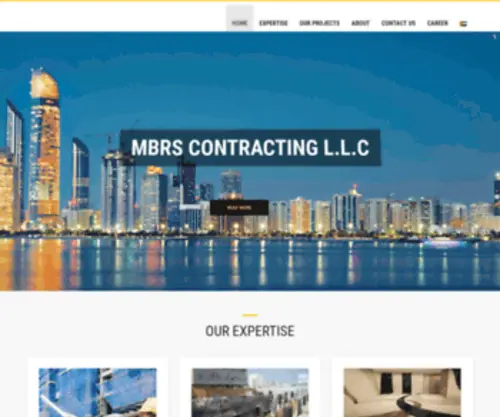 MBRscontracting.com(MBRS GROUP) Screenshot