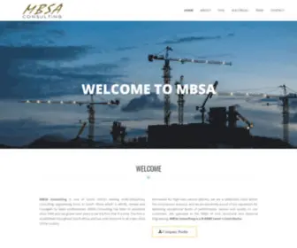 Mbsaconsultants.com(MBSA Consulting) Screenshot