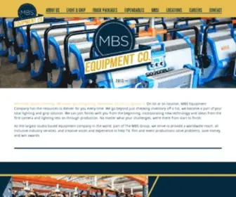 Mbsequipmentco.com(MBS Equipment Company) Screenshot