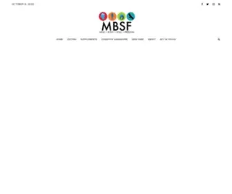 MBSF.org(Mind, Body, Soul, Freedom (MBSF)) Screenshot
