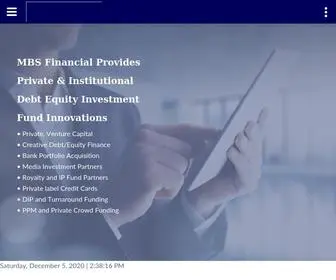 MBsfinancial.com(MBS Financial) Screenshot