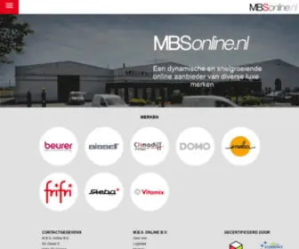 Mbsonline.nl(Online B.V) Screenshot