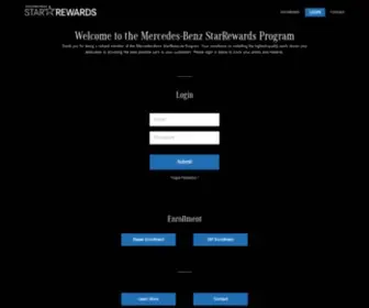 MBstarrewards.com(StarRewards Program) Screenshot