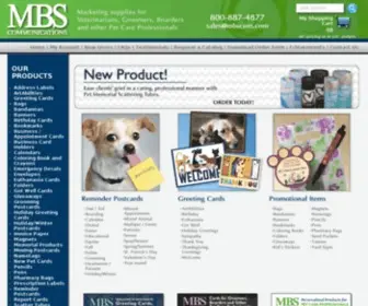 MBsvet.com(Custom Veterinary Promotional Products) Screenshot