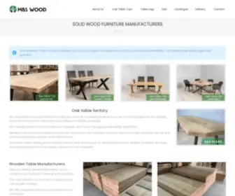 MBswood.com(Furniture factory) Screenshot