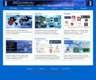 Mbtechworks.com(Raspberry Pi Articles) Screenshot