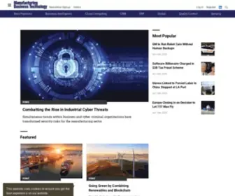 MBtmag.com(Manufacturing Business Technology) Screenshot