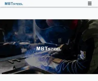 MBTsteel.com(MBT Steel Distributor Besi Baja) Screenshot