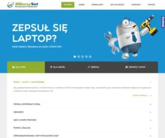 Mbursz-Net.pl(Serwis komputerowy) Screenshot