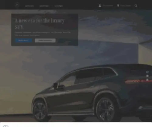 Mbusa.com(Luxury Cars) Screenshot