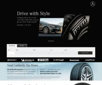 Mbusatirecenter.com(Mercedes-Benz Tire Center) Screenshot