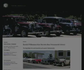 MBVC.ch(Mercedes-Benz Veteranenclub Schweiz) Screenshot