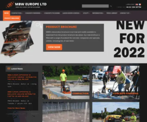 MBW-Europe.com(MBW Europe Limited) Screenshot