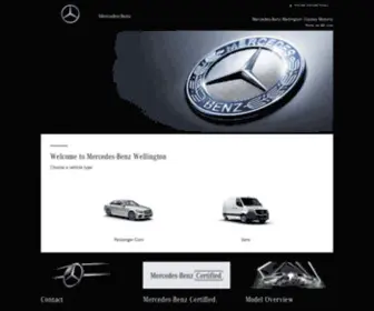 Mbwellington.co.nz(Mercedes-Benz New Zealand) Screenshot