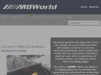 Mbworld.org(Mercedes-Benz Forum, News, and Reviews) Screenshot