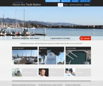 MBYH.com(Marina Bay Yacht Harbor) Screenshot