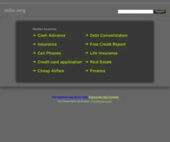 MBZ.org(Resources for Mercedes Benz Owners) Screenshot