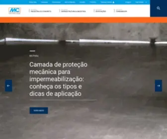 MC-Bauchemie.com.br(Aceleradores) Screenshot