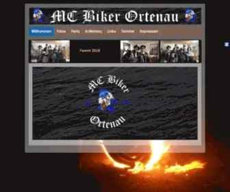 MC-Biker-Ortenau.de(Willkommen) Screenshot