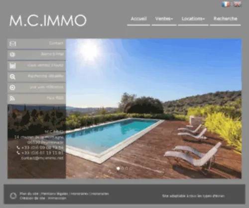 MC-Immo.net(De beste bron van informatie over mc) Screenshot