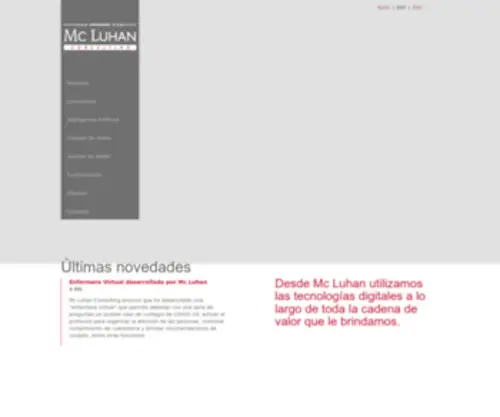 MC-Luhan.com.ar(Mc Luhan Consulting) Screenshot