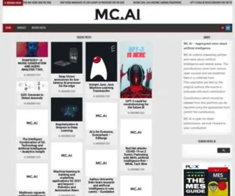 MC.ai(Aggregated news around AI and co) Screenshot