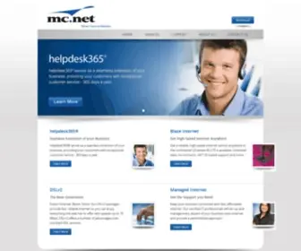 MC.net(Professional Help Desk Services and Managed Internet Service) Screenshot