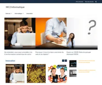 MC2Informatique.fr(MC2Informatique) Screenshot