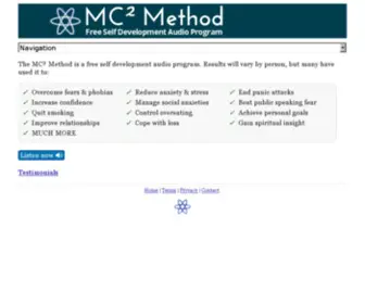 MC2Method.com(MC2 Method) Screenshot