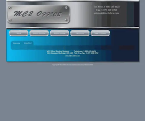 MC2Office.com(MC2 Binding) Screenshot