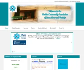 Mca-A2.org(Prayer Timings) Screenshot