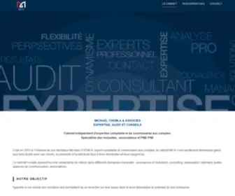 Mca-Paris.com(Le cabinet) Screenshot