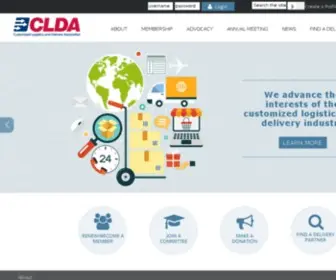 Mcaa.com(Customized Logistics and Delivery Association) Screenshot