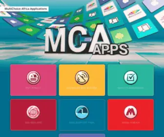 Mcaapps.com(MCA Applications) Screenshot