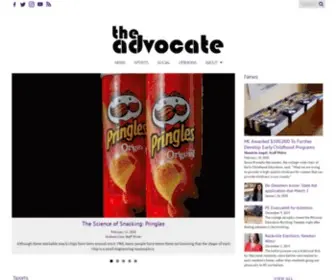 Mcadvocate.com(The Student News Site of Montgomery College) Screenshot